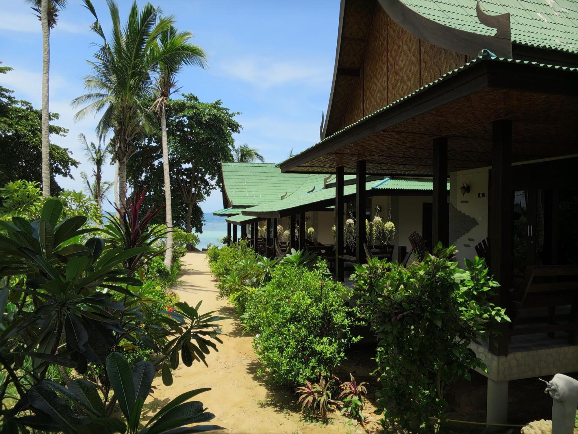 Seaflower Bungalows Srithanu Værelse billede